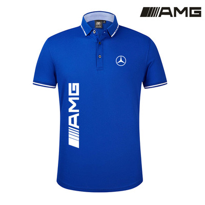 2022 Polo Mercedes-Benz AMG Homme Slim Coton Piqué Logo AMG Homme